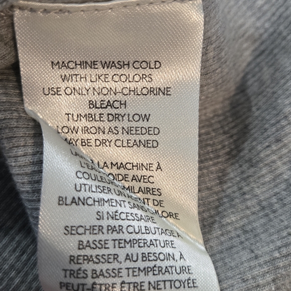 We The Free Light Gray Off-Shoulder Sweater - Picture 10 of 14